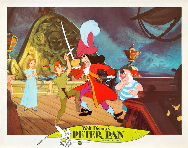 Peter Pan (Lobby set of 9 cards with  original envelope)
