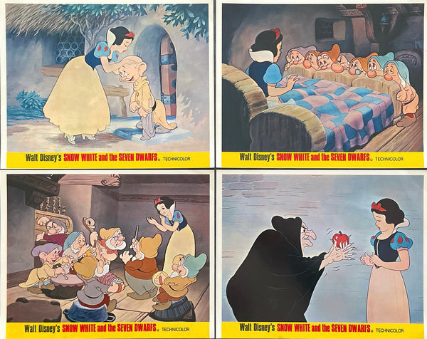Snow White and the 7 Dwarfs (UK Front of House Set of 8 stills)