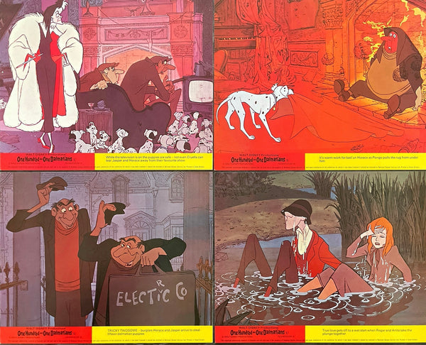 101 Dalmations (UK Front of House Set of 8 stills)