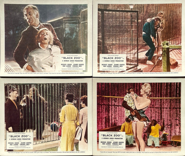 Black Zoo (UK Front of House Set of 8 Stills)