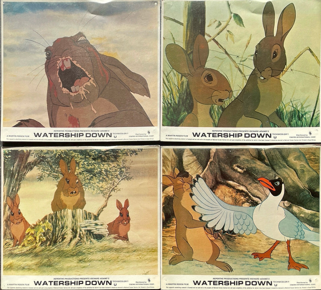 Watership Down(UK Front of House Still Set of 8 Stills)