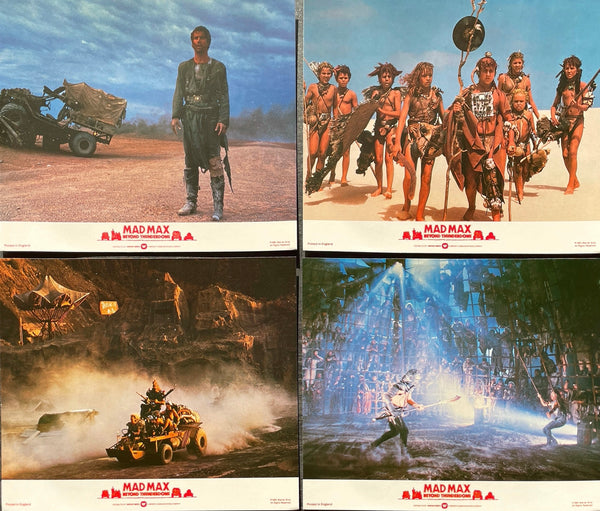 Mad Max : Beyond Thunderdome (UK Front of House Set of 8 Stills)