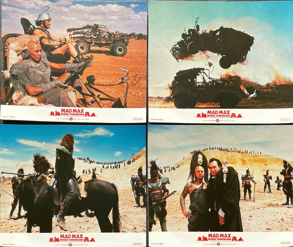 Mad Max : Beyond Thunderdome (UK Front of House Set of 8 Stills)