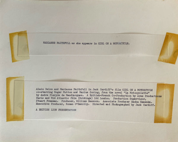 Girl on a Motorcycle