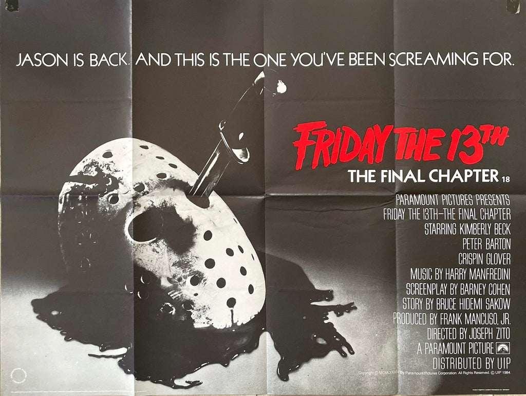 Friday The 13th The Final Chapter