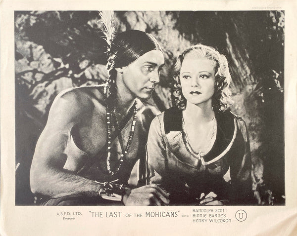 Last of The Mohicans UK FOH Still Set & US Herald