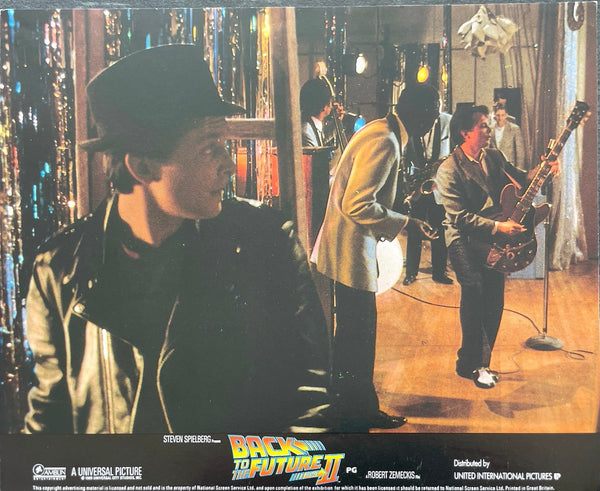 Back to the Future II (Full Set of 8 UK Front of House Cards)