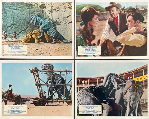 The Valley of Gwangi (UK Front of House Still Set of 8 Stills)