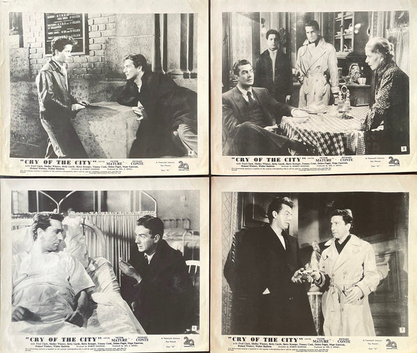 Cry of the City (UK Front of House Set of 8 Stills)