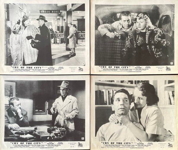 Cry of the City (UK Front of House Set of 8 Stills)