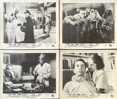 Cry of the City (UK Front of House Set of 8 Stills)