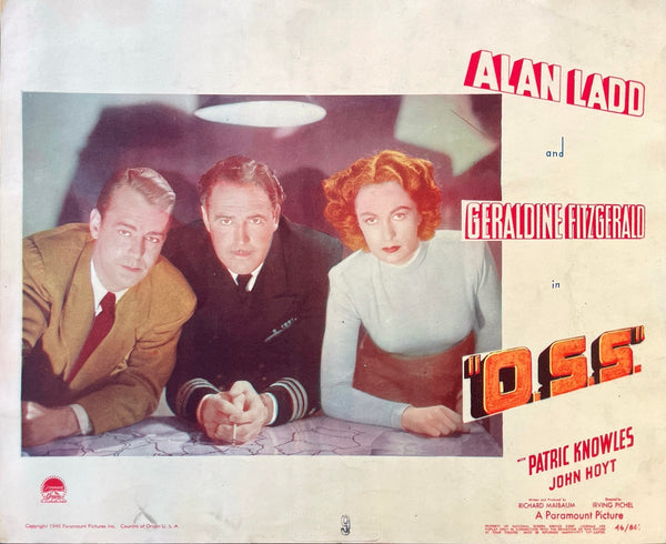 "O.S.S." (US Set of 8 Lobby Cards)