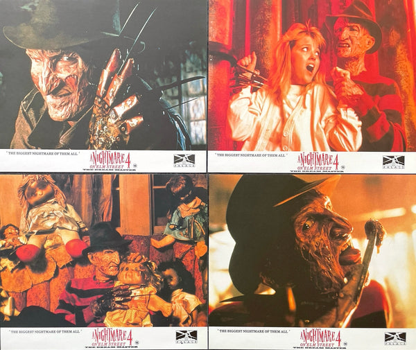 Nightmare on Elm Street 4 (UK Front of House Still Set of 8 Stills)