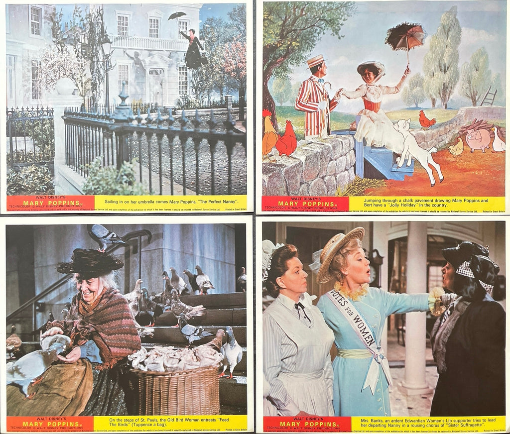 Mary Poppins (UK Front of House Still Set of 8 Stills)