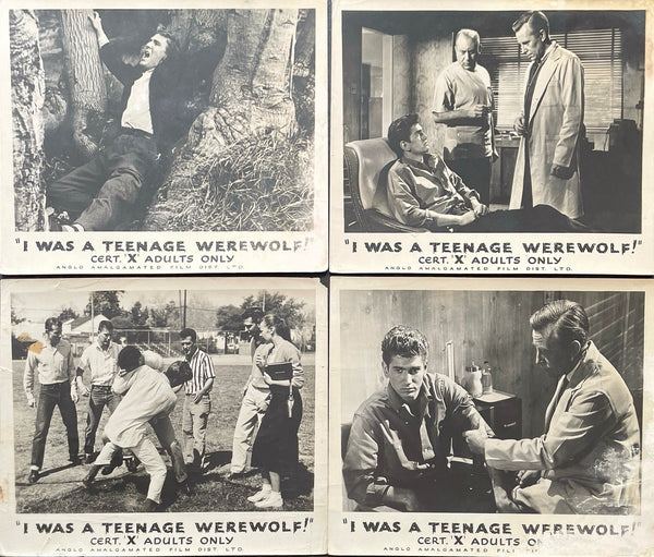 I Was A Teenage Werewolf (UK Front of House Still Set of 8 Stills)