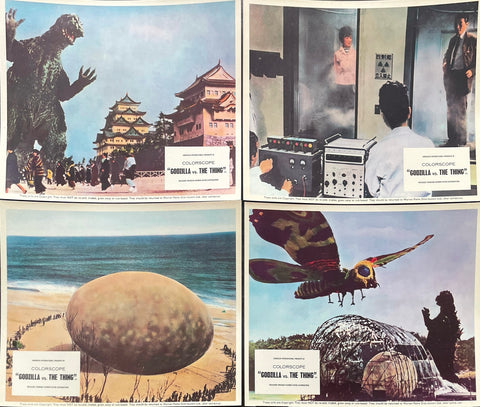 Godzilla vs The Thing (UK Front of House Set of 8 Stills)