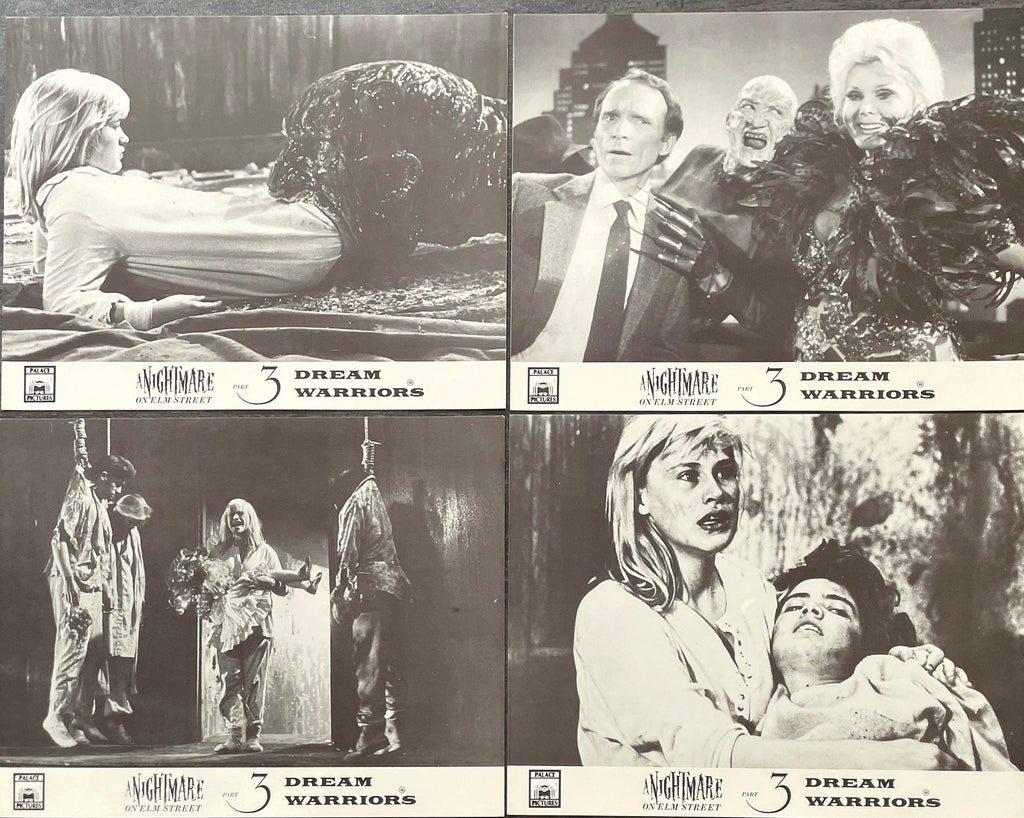 Nightmare on Elm Street 3 : Dream Warriors (UK Front of House Set of 8 Stills)