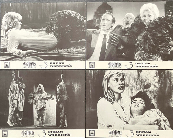 Nightmare on Elm Street 3 : Dream Warriors (UK Front of House Set of 8 Stills)