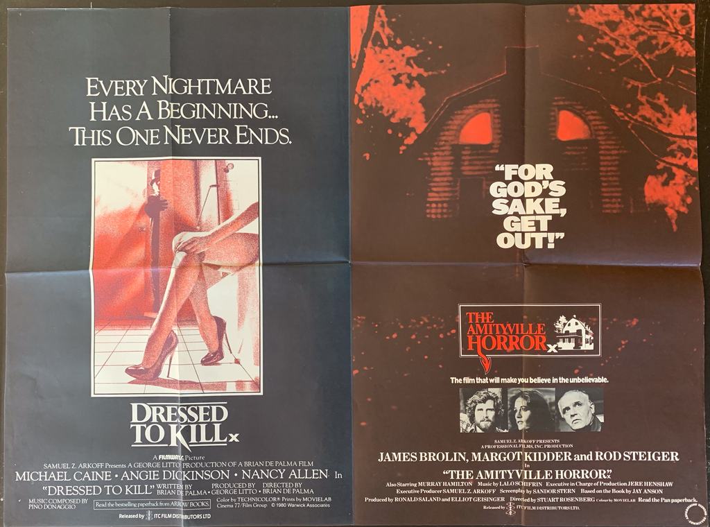 Dressed To Kill / The Amityville Horror